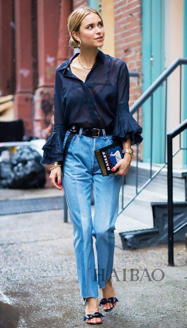 哪些牛仔裤最时髦? I.T Girls回答你: 脱线的、缩