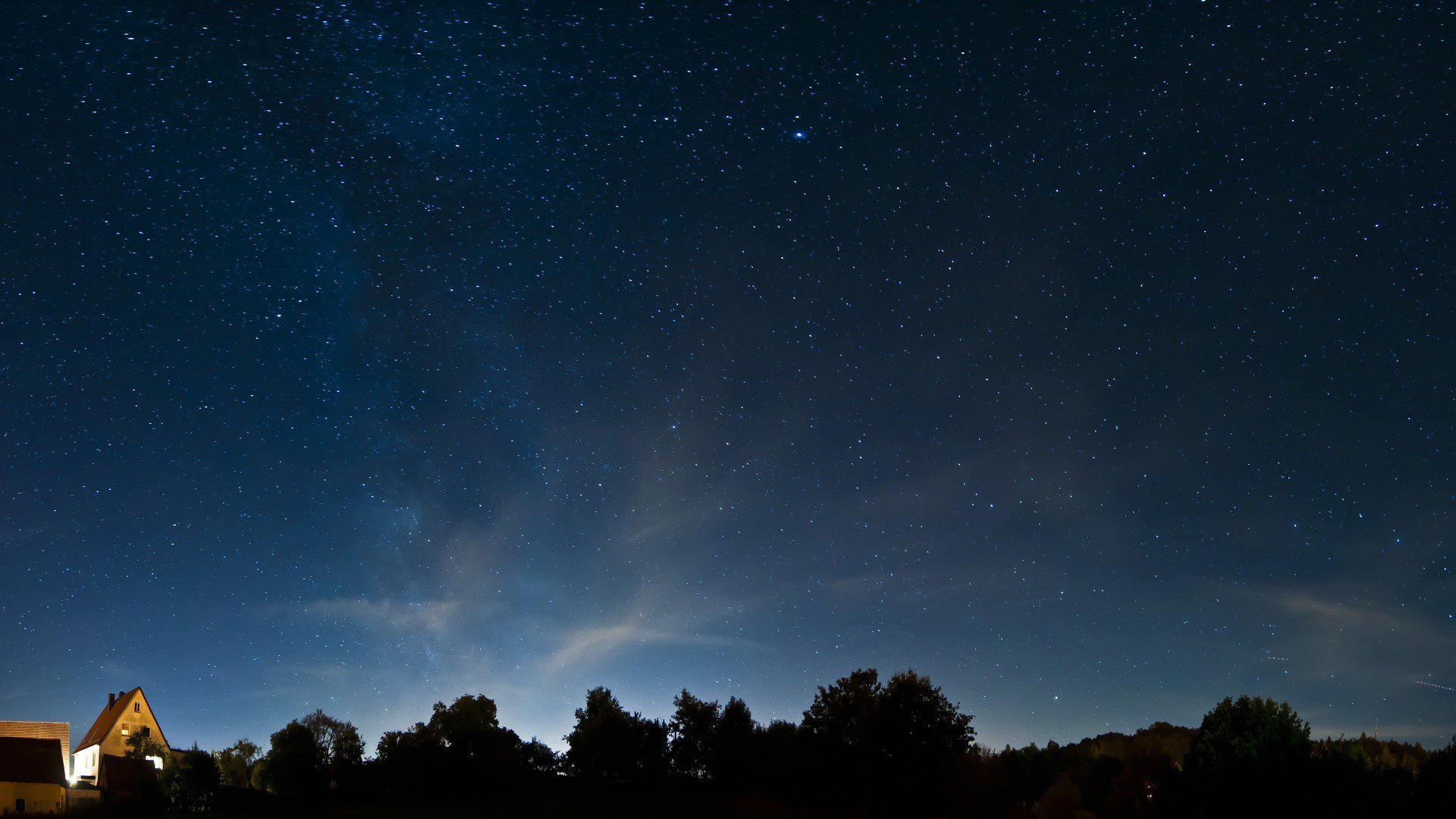 苹果星空桌面壁纸 唯美夜晚星空图片桌面壁纸 _壁纸素材_百优a精美