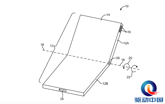 苹果新专利曝光 疑似要造可翻盖折叠手机